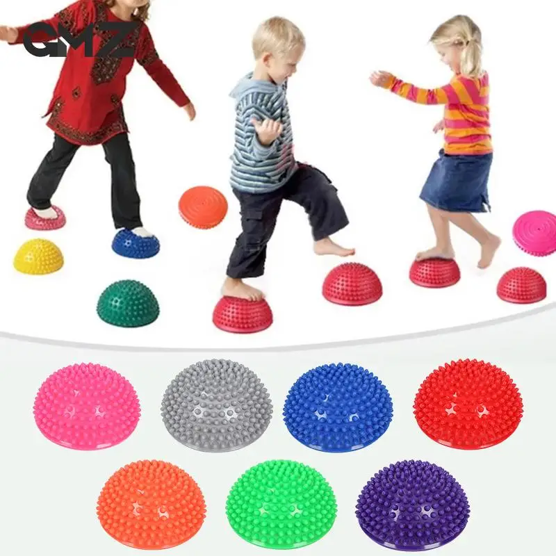 Kids Balance Training Stepping Stones Sports Bosu Balls Durian Fitness Massage Pad Yoga Balls Indoor Outdoor Gym Equipment