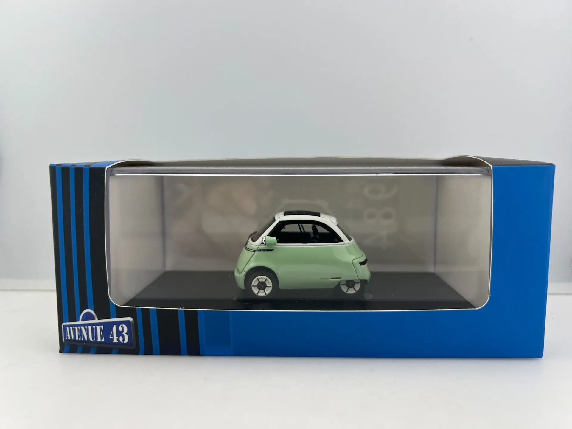 Diecast Autocult 1/43 Schaal BMW Ei Burger Elektrisch Voertuig Model Microlino Stedelijke Hars Auto Model Collectible Toy Gift Souvenir