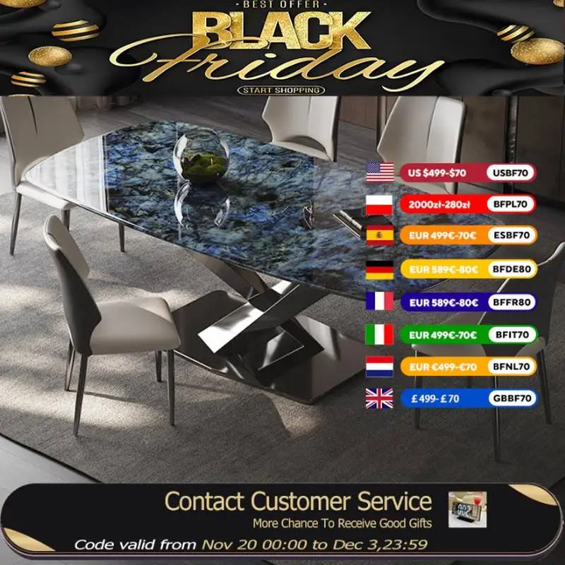 

Офисный дизайн, обеденные столы, водонепроницаемые свадебные роскошные современные обеденные столы, мраморный салон, скандинавская мебель для дома Eetkamer Tafel