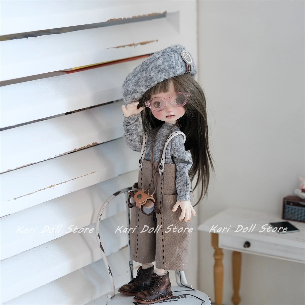 Ropa y faldas para muñeca Kari 2025, traje de bebé pequeño y fresco japonés relajado para muñeca Landazz Landoudou