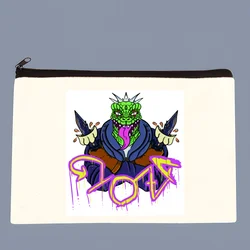 Dorohedoro El Corazon Anime Harajuku Canvas Card Coin Purse Female Cute Simple Coin Mini Zipper Bag