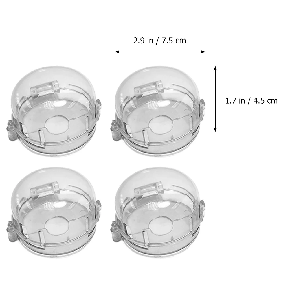 

4Pcs Gas Cooker Protection Cover Child Proof Stove Knob Protector Safety Guard Kitchen Gas Cooker Knob Cover Baby Proof Stove