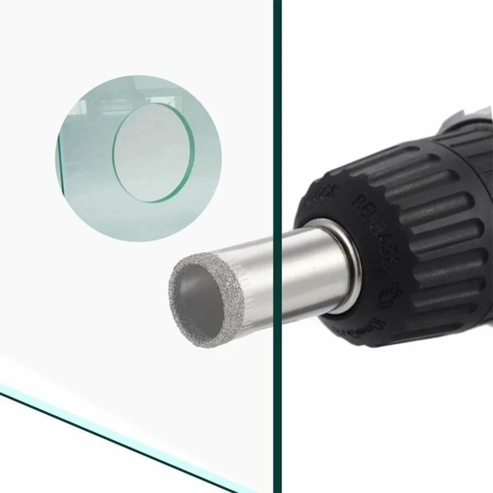 Drill Bits Diamond Tool Extraordinarily High Rigidity Diamond Large Clearance Hole Plating Set Silver High Quality