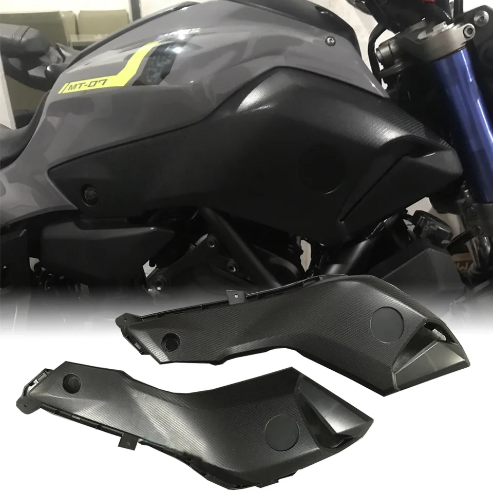 MT07 Tank Side Cover Fairing Fuel Gas Panel Cowl Frame Bodywork