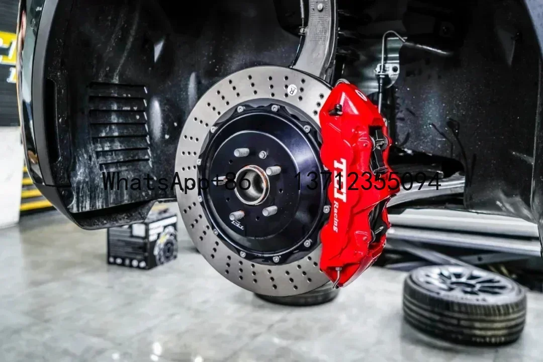 Front Rear Brake Kit E-Brake Caliper For TESLA MODEL Y MODEL S MODEL3  MODEL X 2019-2021 20/21/22/24in Wheel
