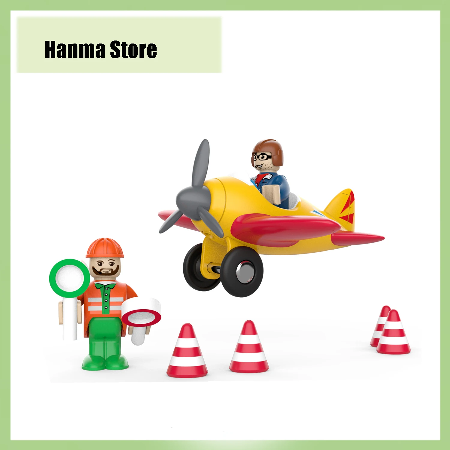 

Sliding small train airplane Educational Simulation Model Set Birthday Gift Train Children's car toy