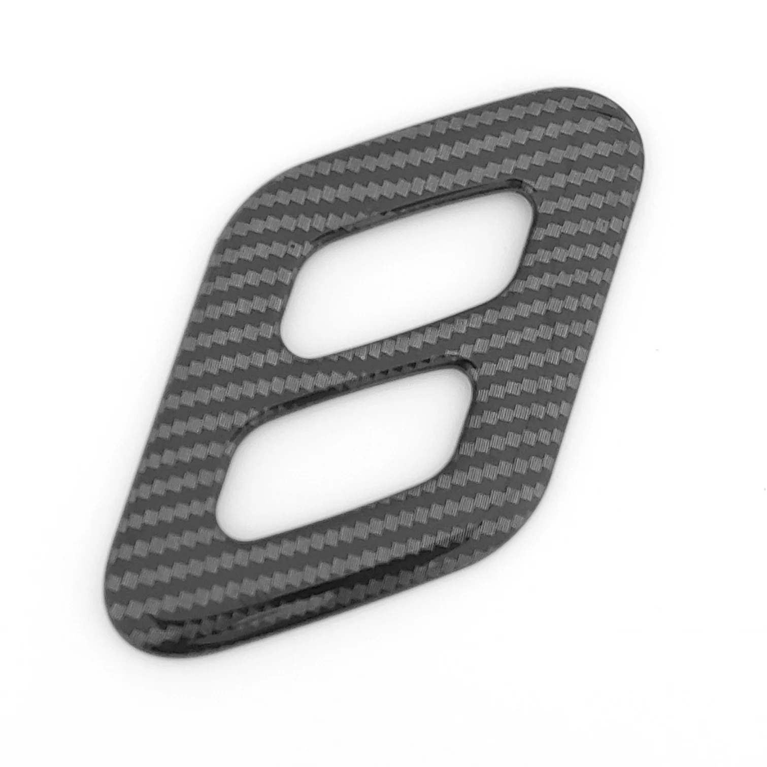 

Carbon Fiber Style Passenger Seat Adjustment Button Control Switch Cover For Genesis G70 2021 2022 2023