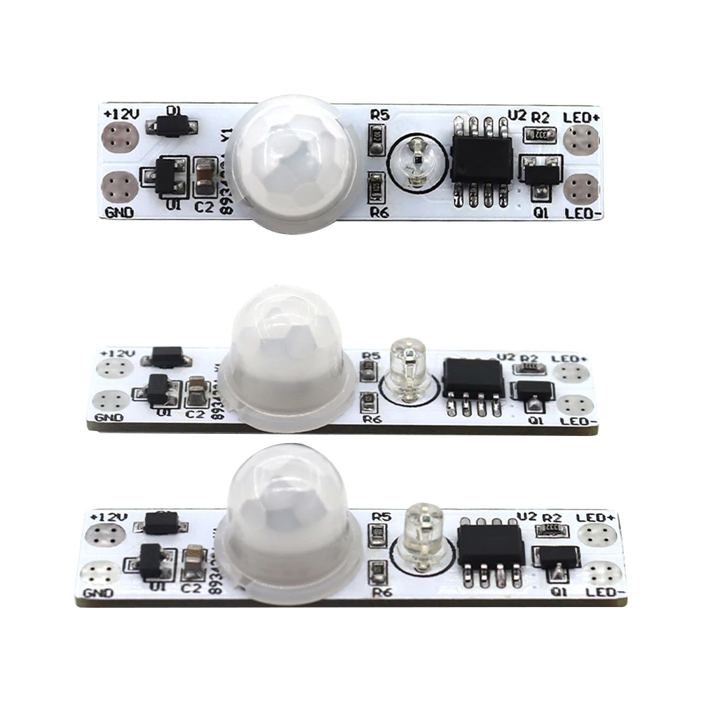 DC5-24V 3a Infrarood Menselijk Lichaam Inductiemodule Led Kast Lamp Menselijk Lichaam Sensor Module Met Lichtdetectie