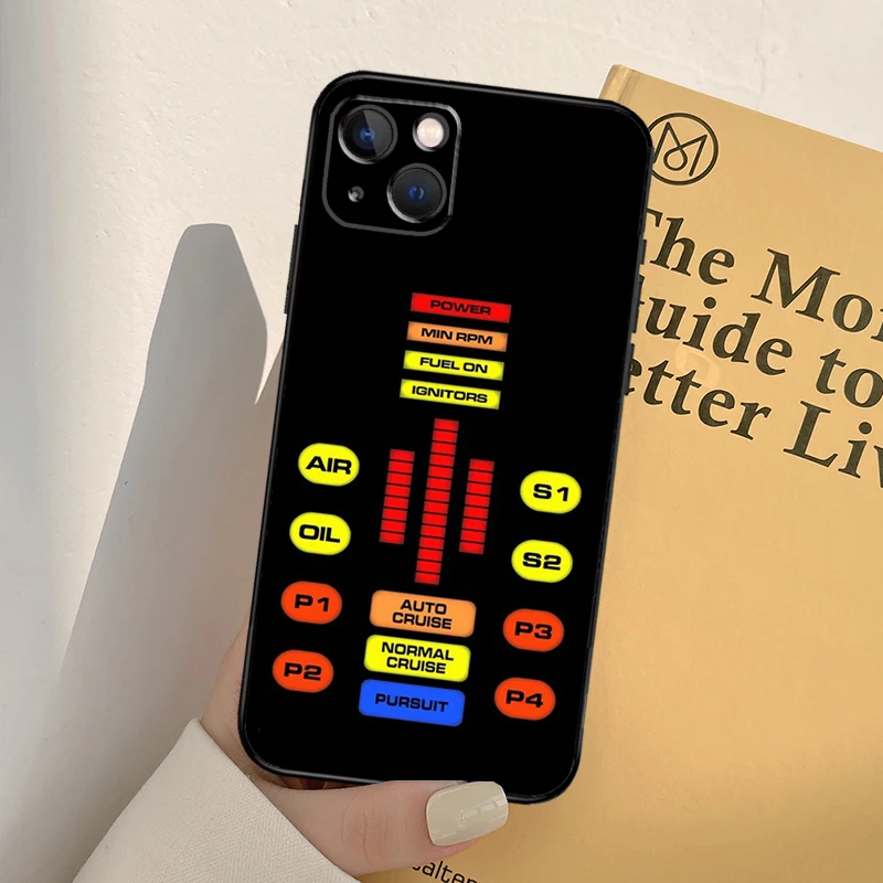 Knight Rider KITT Car Phone Case For iPhone 16 15 14 Pro Max Plus 12 11 13 Pro Max 12 Mini 13 Mini Cover