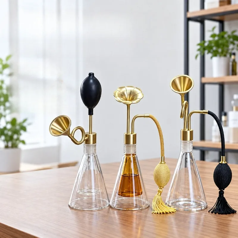 Creative Smelling Vial Tester For Wine Tea Coffee Essential Oil SPA Salon Perfume Scent Selection Display Tool