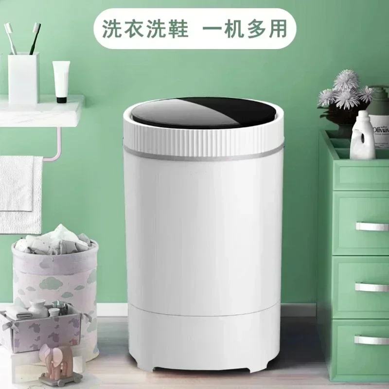 Small semi-automatic shoe washing machine for home use - ideal equipment for cleaning shoes easily