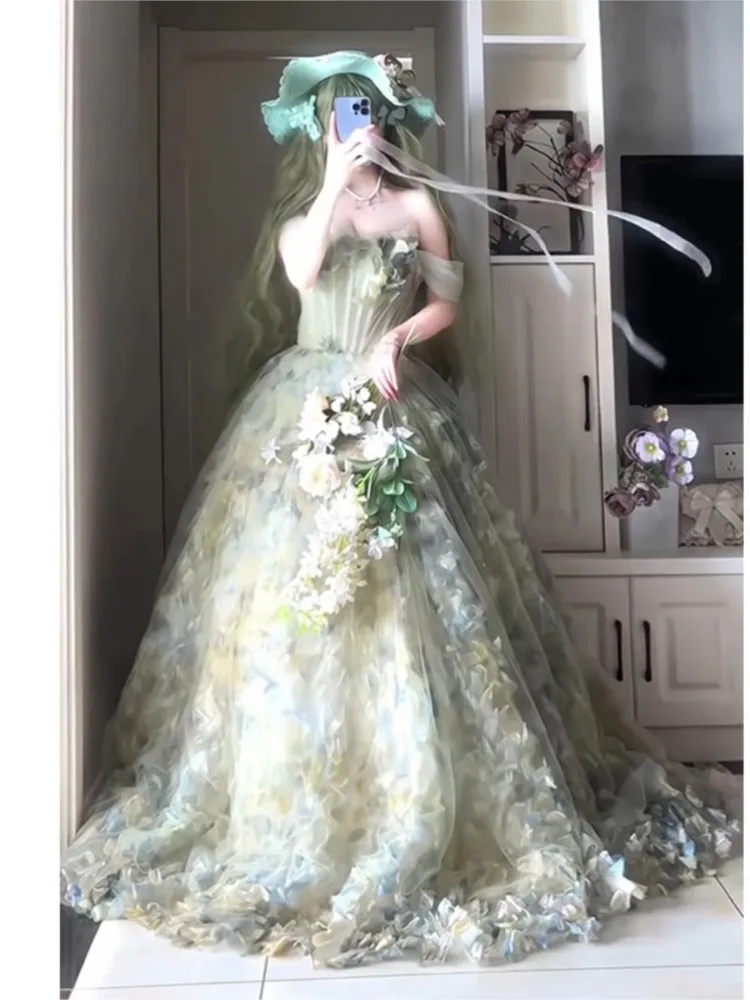 Student Day Coming-of-age banquet Elegant dress