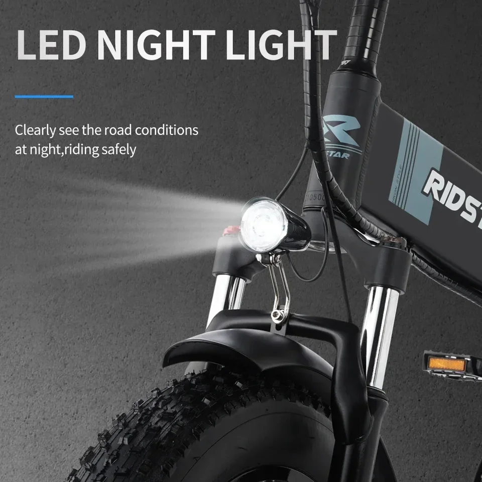 L Mountain Electric Bicycle 1000w EBIKE Adult Urban Commuter Electric Bicycle 48V 15ah 45km/h Full Suspension image 3