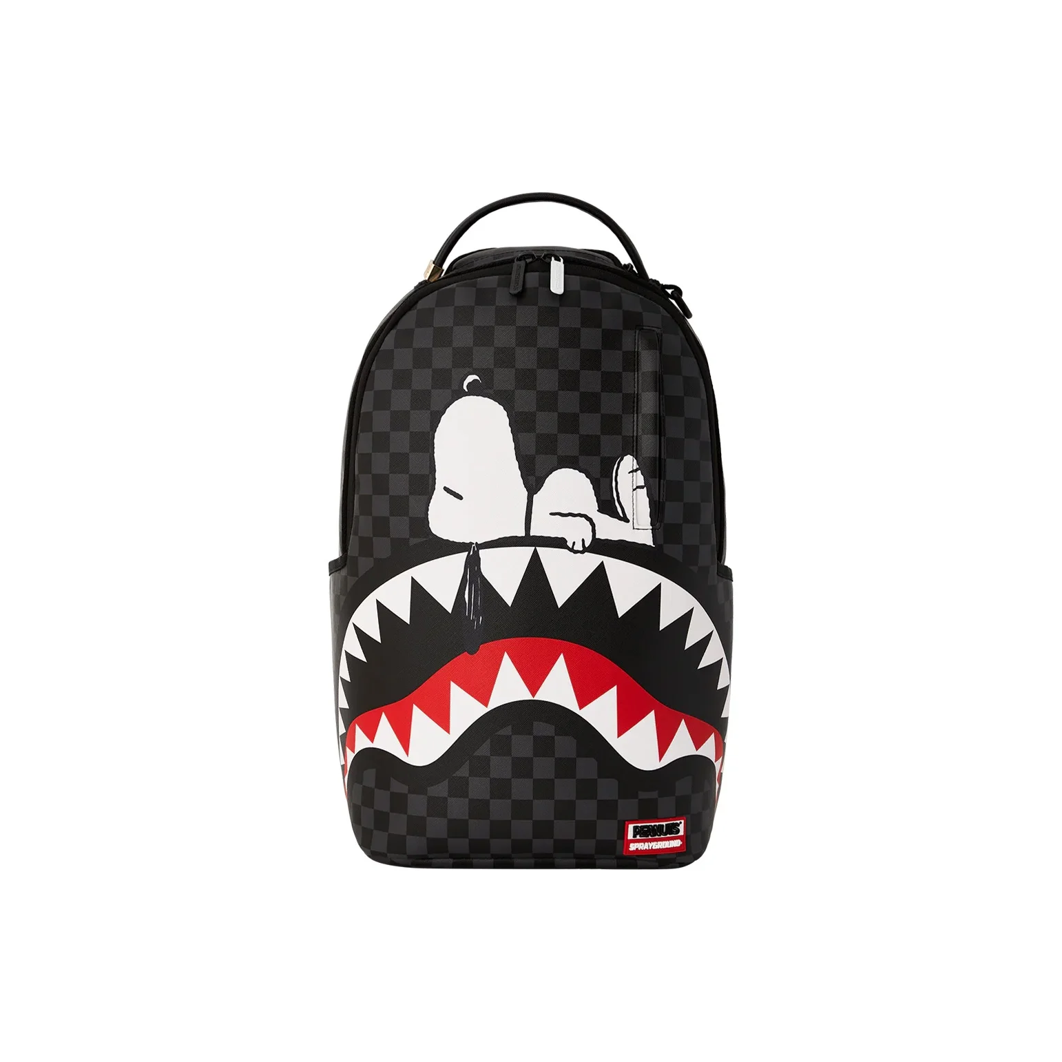 Sac à dos en PVC SPRAYGROUND, modèle classique pour homme, gris foncé