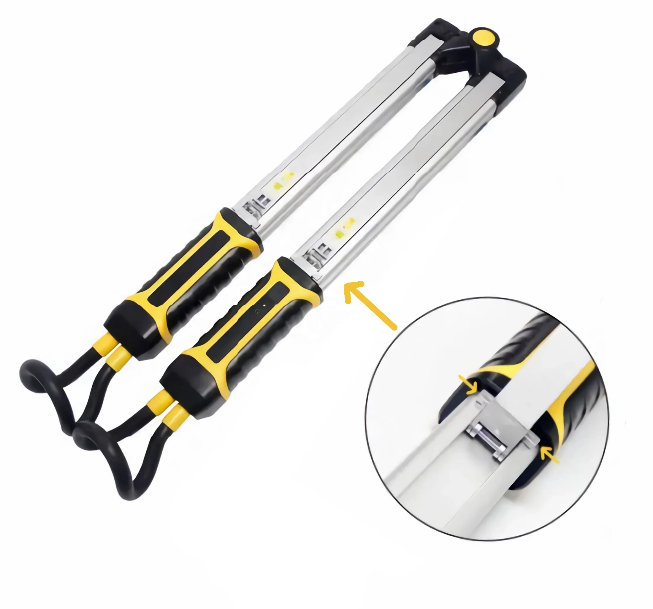 Hot Selling New Car Repair Warning Light Rechargeable Retractable Folding Function LED Work Light
