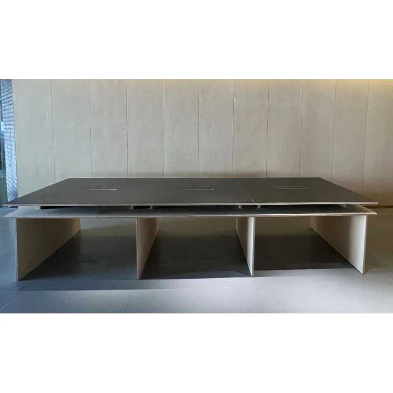 

Desk, solid wood, simple, retro, workbench, business, negotiation