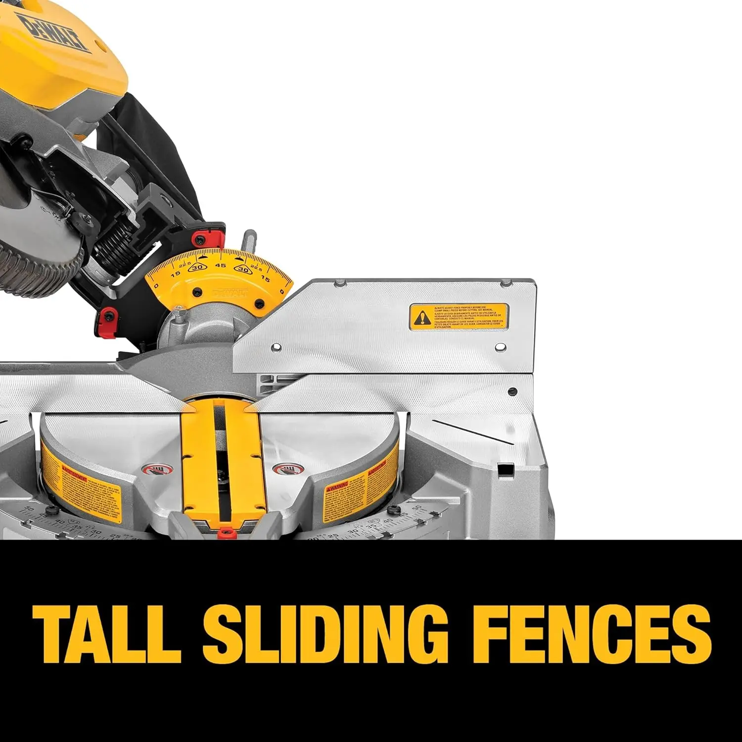 Serra de esquadria DEWALT, chanfro duplo, composto, 12 polegadas, 15 Amp (DWS716)