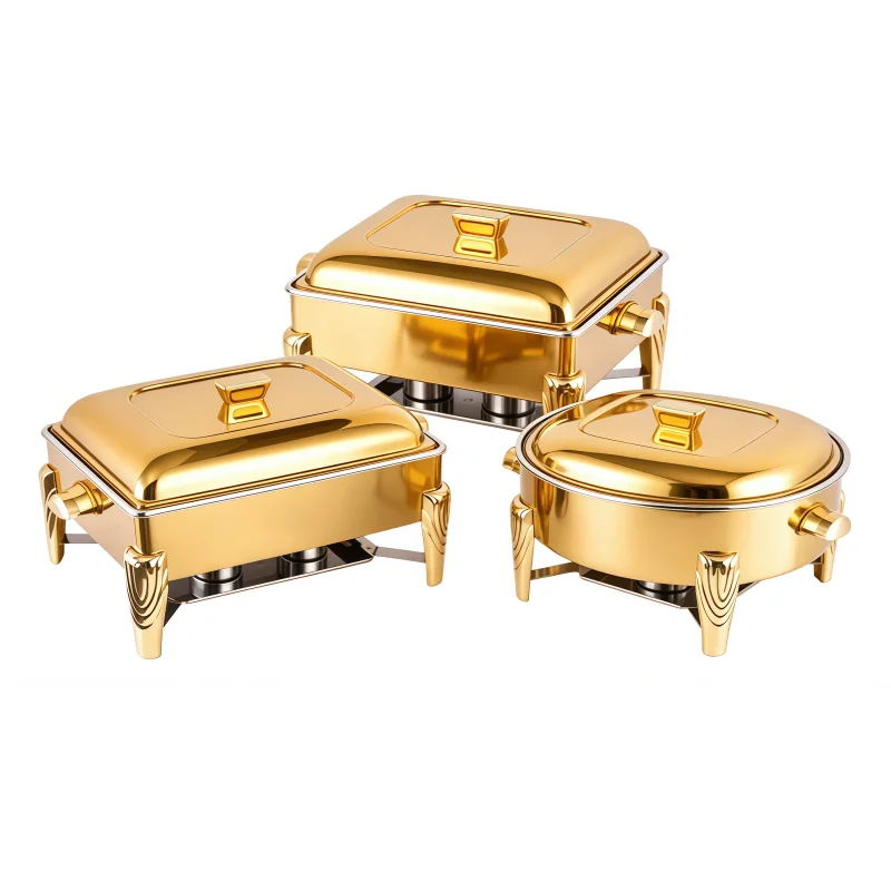 Stainless steel 201 heavy duty high temperature resistant food grade buffet stove