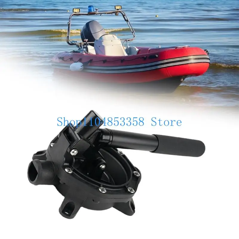 652F User Friendly Hand Operated Bilge For Fast Water Drainage In Boats And Kayaks Leakproof Marine Manual Aluminum