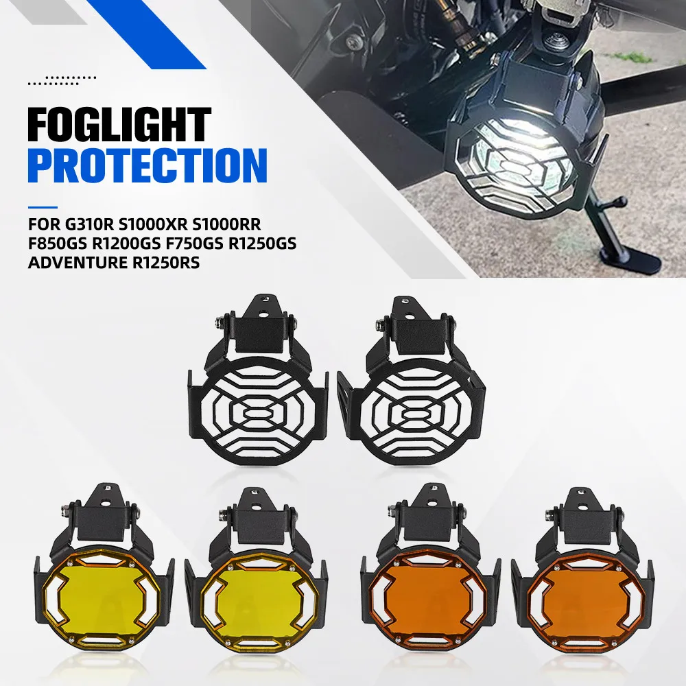 

R1250GS Lamp Guard Protection Cover R1200GS F750GS Adventure R1250RS Fog Light Protector COVER G310R S1000XR S1000RR F850GS ADV