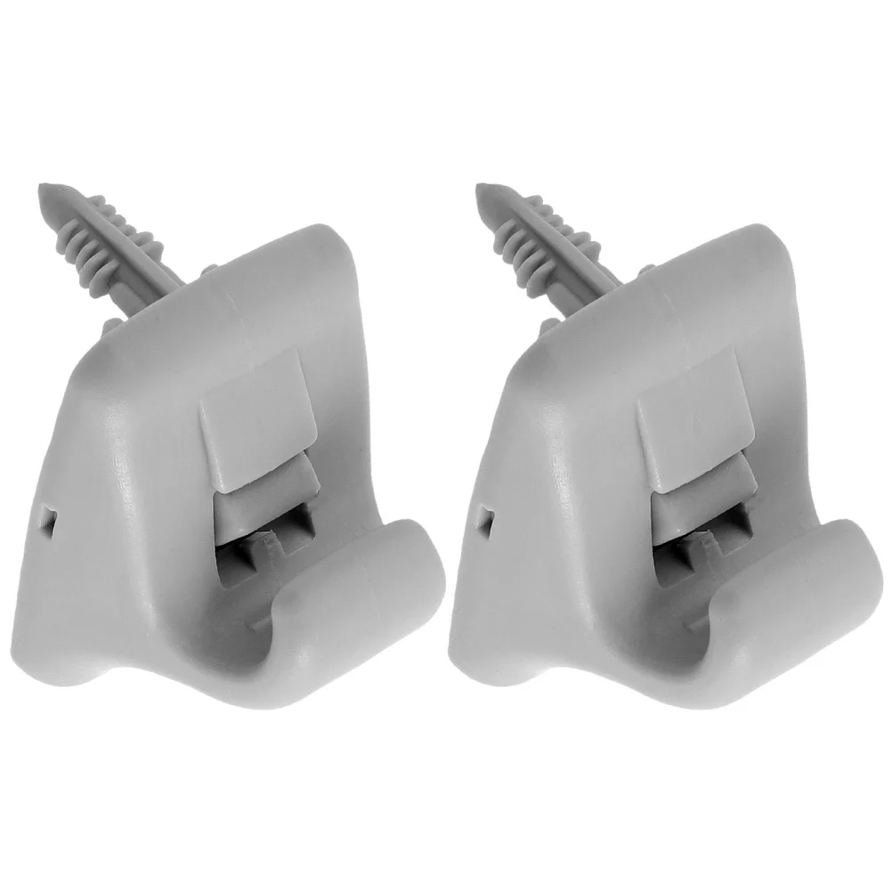 

2Pcs Sun Visor Clip Reliable Support Clamp Easy Install Car Visor Accessories Sunshade Extender Car Sunshade Accessories