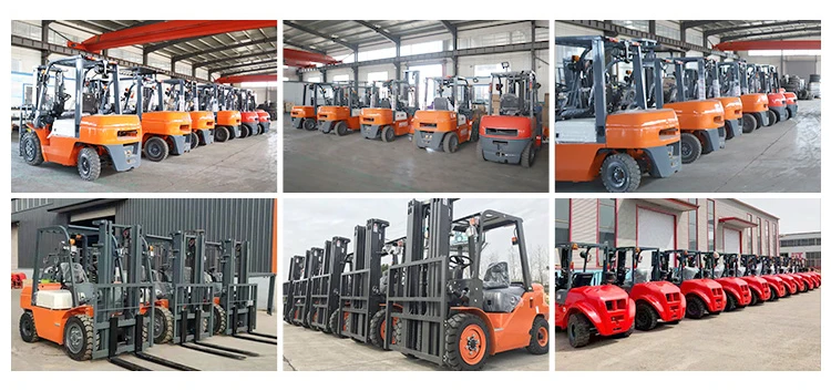 China CE EPA Diesel Tragbarer Gabelstapler Hydraulischer Hubstapler Schwerlast-Gabelstapler Landwirtschaftlicher 4-Rad-Diesel-Palettengabelstapler Maßgefertigt – Detail 7