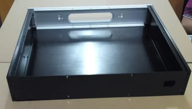 

DIY amplifier case 430*80*358mm 4308 All aluminum amplifier chassis/Preamplifier case/AMP Enclosure /Pre-amp case / DIY box