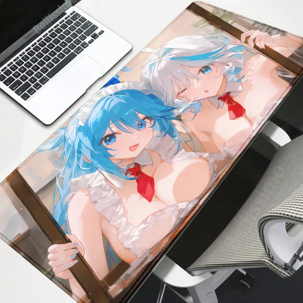 

Genshin Impact Furina Anime Game mousepad Office PC Kawaii Gaming Accessories Keyboard mouse pad Laptop 900x400 Mouse Mat Carpet