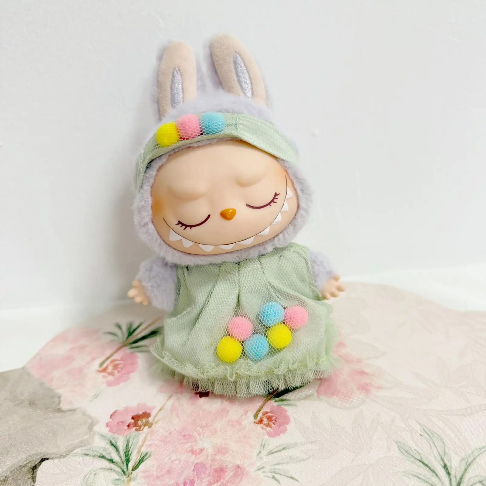 

Doll Clothes Outfit Set for 15cm-17cm Dolls Adorable Stylish Toy Photo Props Decor DIY Supplies Skirt and Headdress No Doll