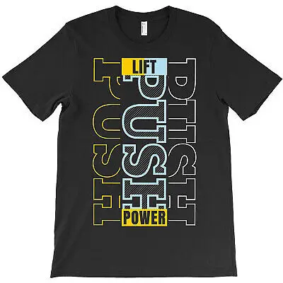 NEW Lift Push Power - Gym Motivation Shirt, Gift For Her Vintage Trending S-5XL