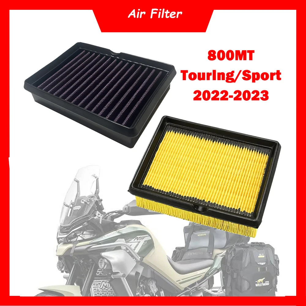 

Motorcycle Engine Air Filter Cleaner 800cc Air Intake Filter Element Oil Filter For CFMoto 800MT Touring Sport 2022-2023 CF800-5