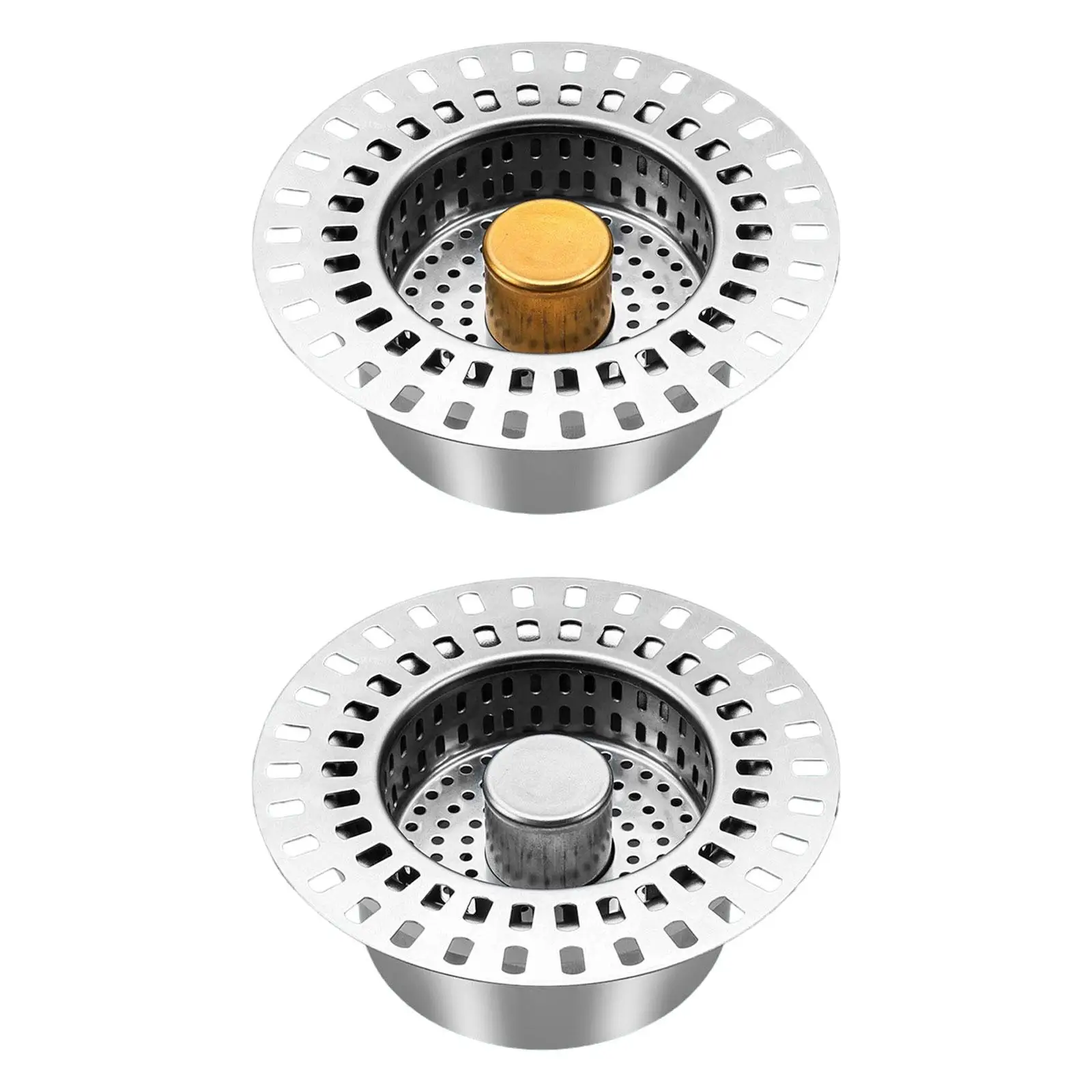 Sink Press Core Drain Upgraded 2 in 1 Design Effectively Stopper for Hotel