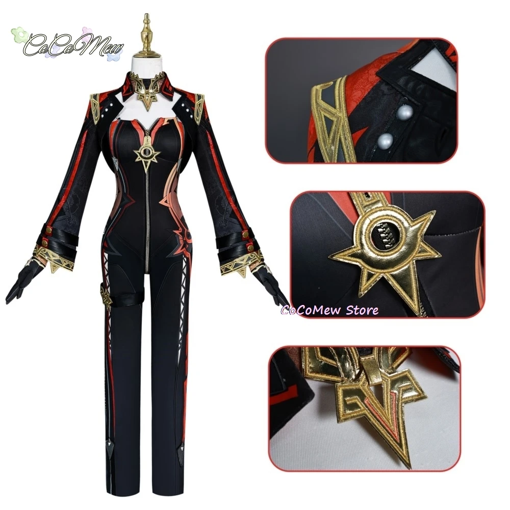 2024 Nieuwe Rol Mavuika Cosplay Kostuum Genshin Impact Mavuika Pyro Archon Pruik Cosplay Kostuum Nieuwe Outfit Halloween Kostuum Vrouwen