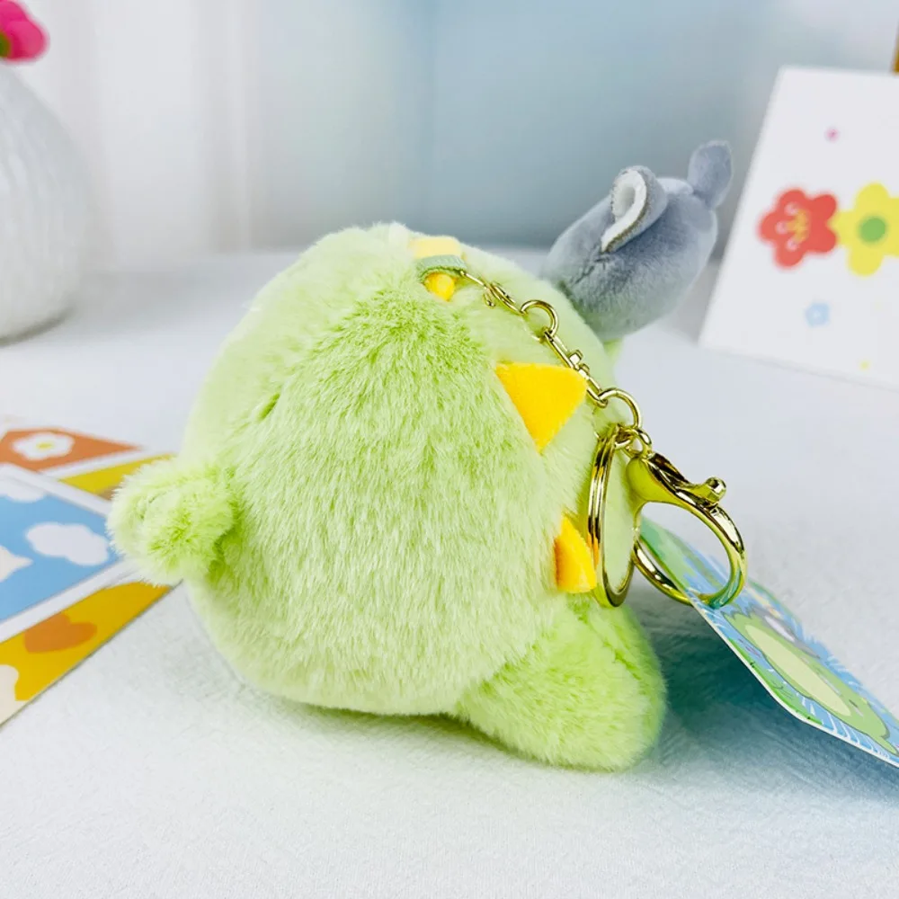 

Зеленый динозавр динозавр переноска волк брелок мультфильм волк зеленый кулон с динозавром милый кавайный динозавр волк брелок для детей