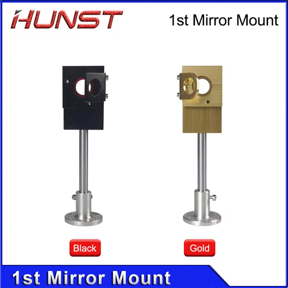Hunst Co2 Laser First Reflection Dia 25mm Mirror Mount Support Integrative Holder for Laser Engraving Cutting Machine