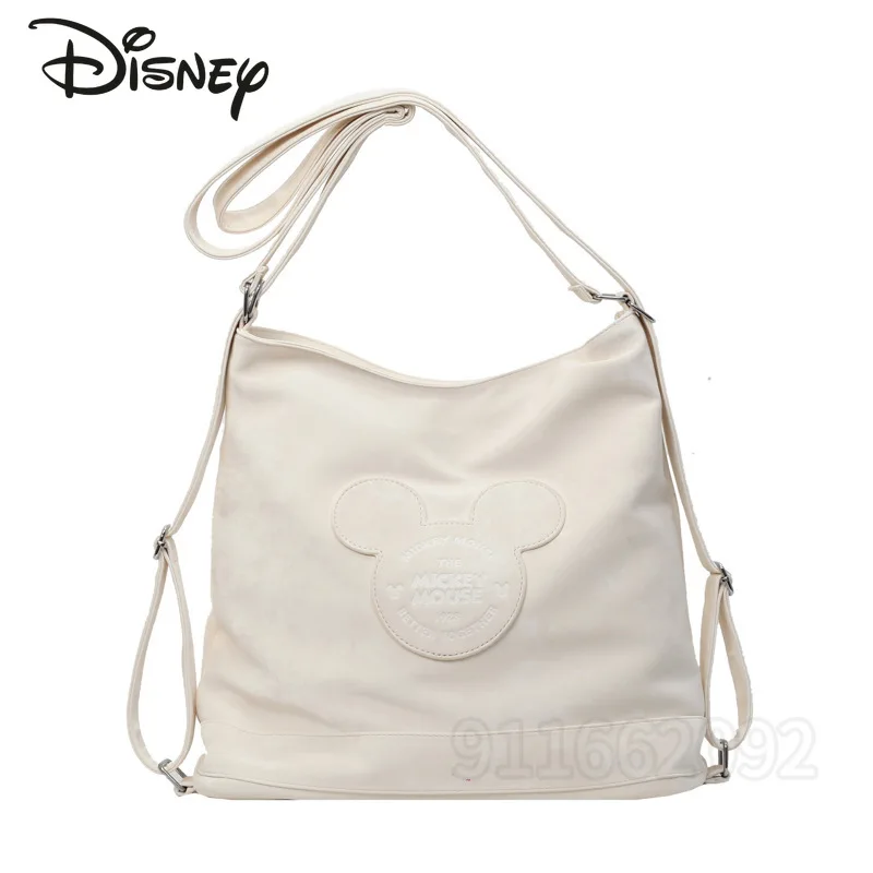 Borsa a tracolla da donna nuova Disney Mickey borsa da donna di moda di marca di lusso zaino da cartone animato di grande capacità multifunzionale