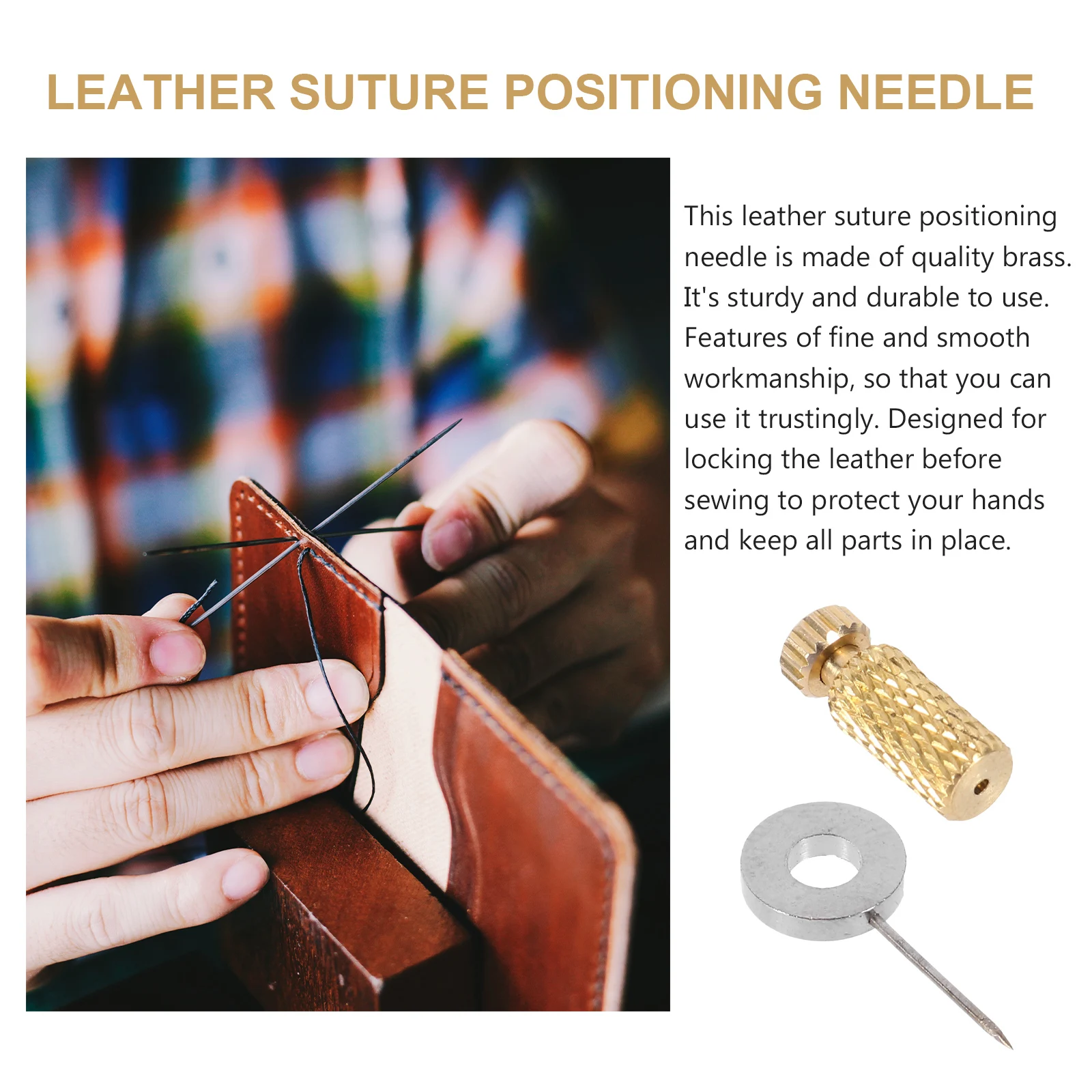 

Fixed Suture Needle Craft Locate Pin Fixing Stitching Positioning Needles Manual
