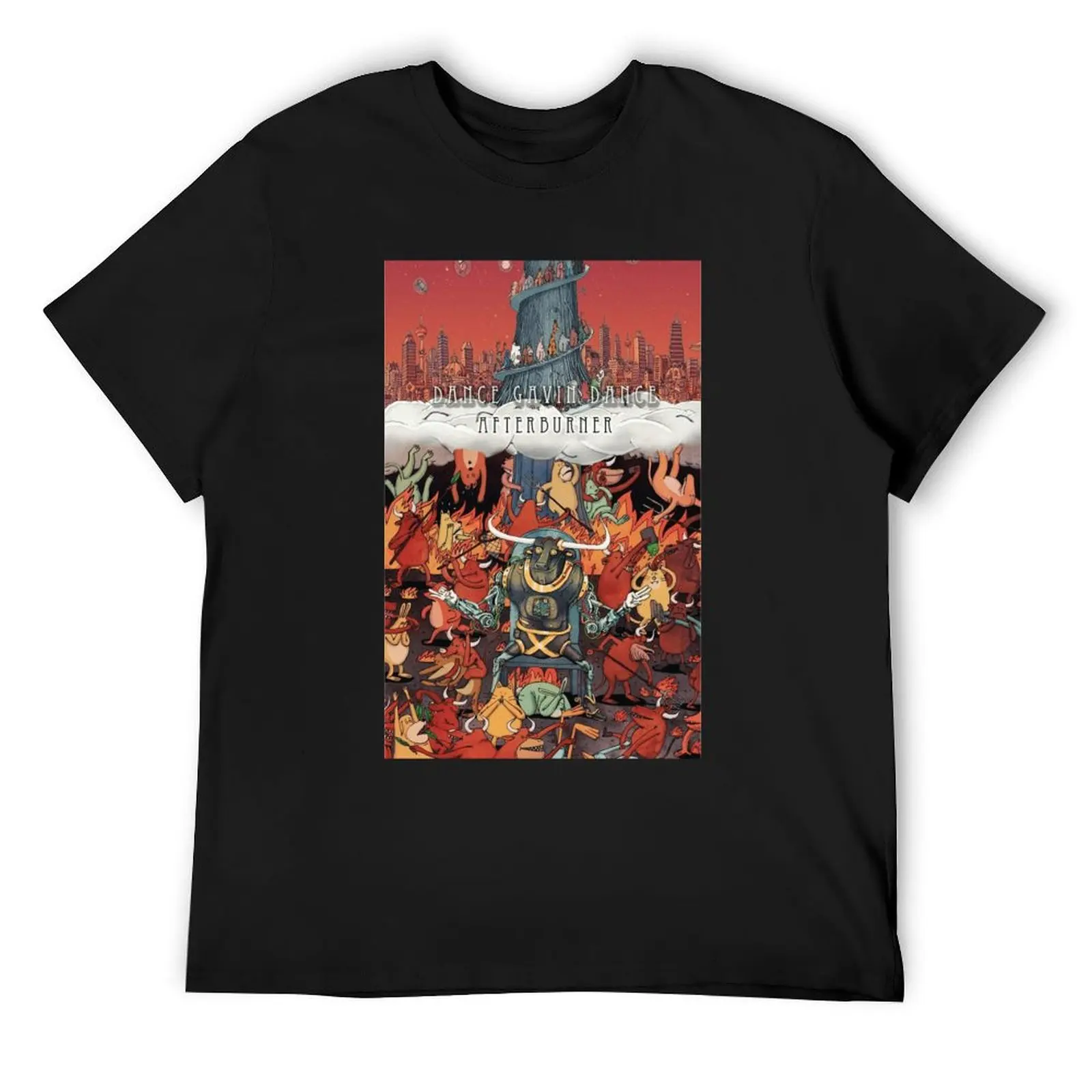 Dance Gavin Dance - Afterburner Classic T-Shirt summer tops oversized big and tall t shirts for men