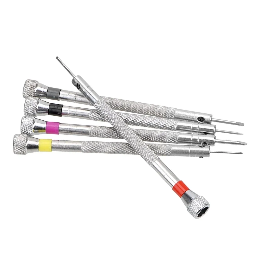 Screwdriver Kits Screwdrivers Stainless Steel Tools Slotted Cross 2.56inch 5 Pcs Mini Set Outdoor High Quality