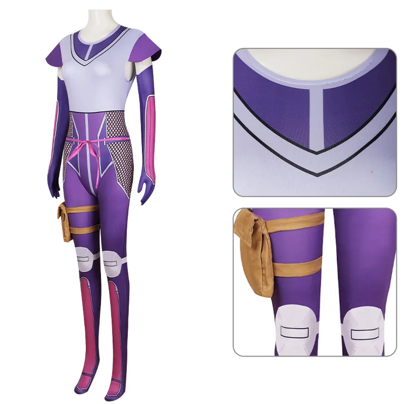 My Inexplicable Cohabitation Life with A Nit Female Ninja Two-dimensional Animation Costume Baidi Caimeng Cosplay Costume 258