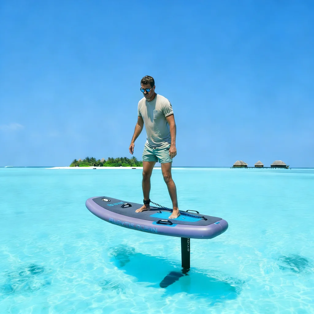 لوح ركوب الأمواج الكهربائي من - مراجعة Efoil Electric Hydrofoil Surfboard وسعره