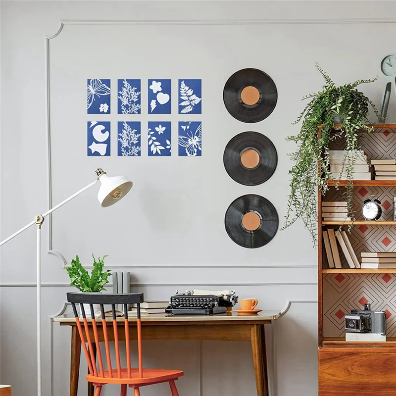 

AFOURT-305 Pcs Sun Print Paper Cyanotype Paper Kit,Solar Drawing Paper Sensitivity Sun Print Nature Printing Paper(5.9X3.9Inch)