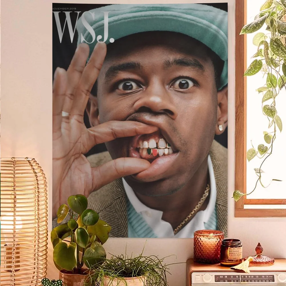 Tyler The Creator Hippie Wall Hanging Tapestries For Living Room Home Dorm Decor Art Home Decor