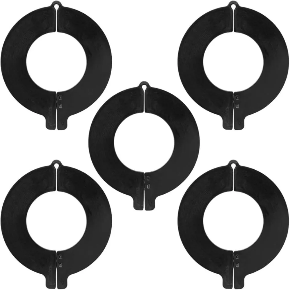 8pcs Durable Bucket Pin Shims Heavy Duty Wear Resistant Excavator Bucket Shims Bucket Pin Spacers For Skid Steer Loaders