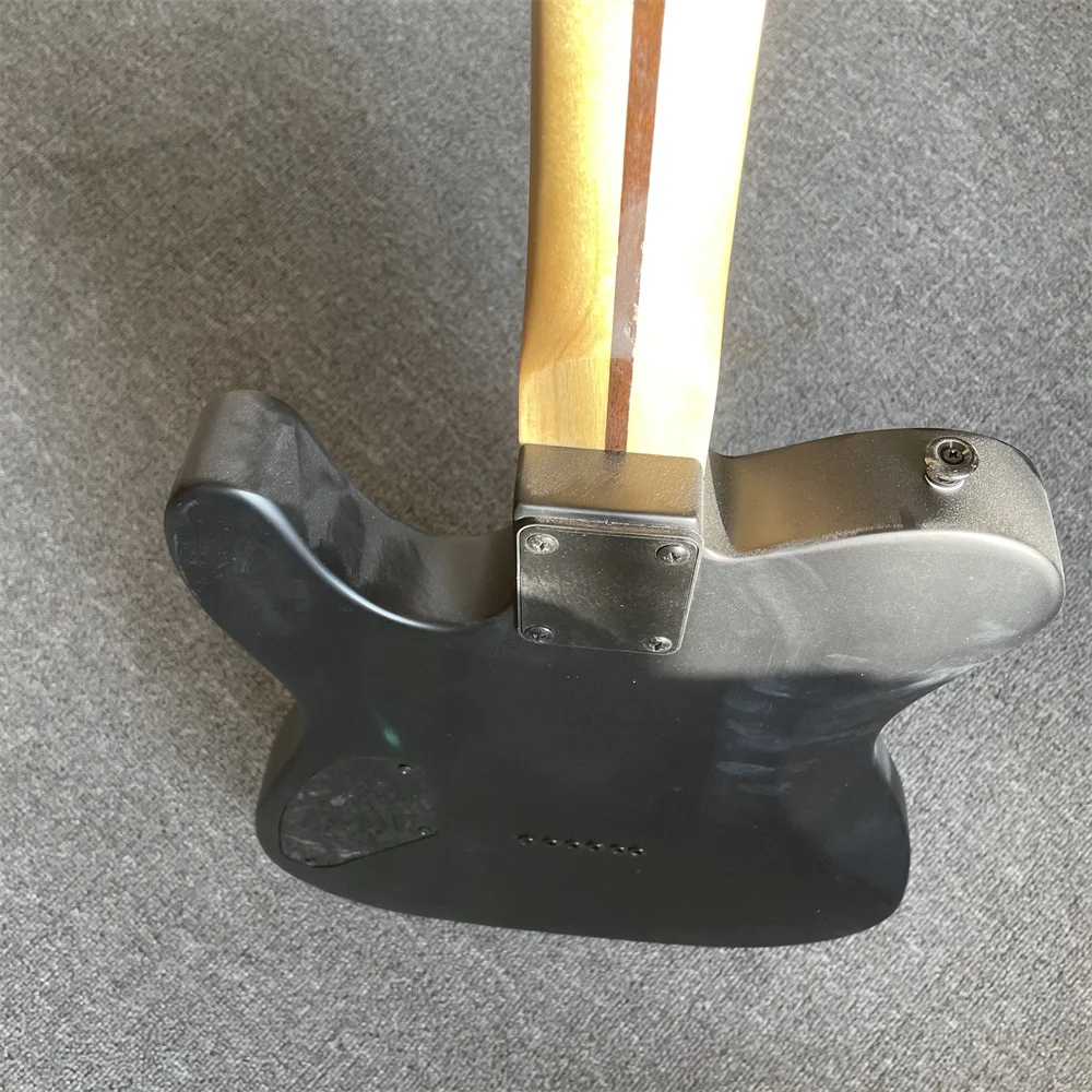 In stock Tele Electric Guitar Flat black TL Guitar Locking maple Fingerboard High Quality Factory Direct guitars guitarra