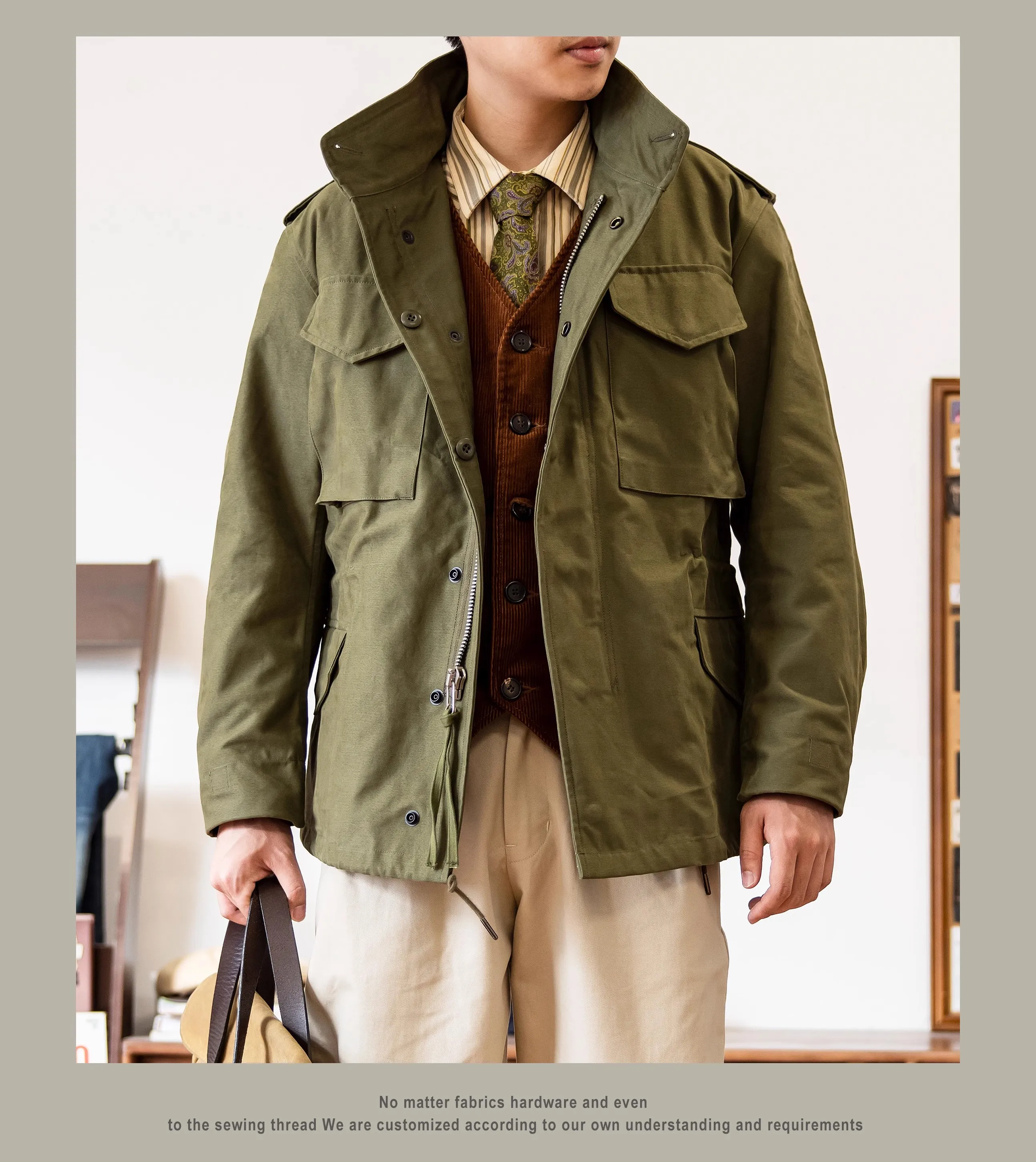 M65 U.S. military field tooling jacket outdoor trekking climbing