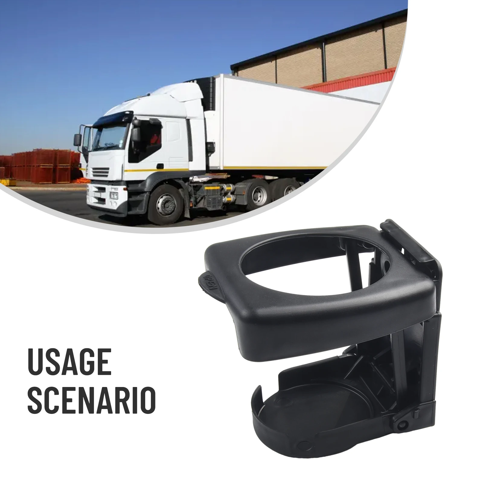 Складной держатель для бутылок для хранения автомобилей, подстаканник для бутылки грузовика, подходит для автомобильного воздуховыпускного отверстия, новый практичный