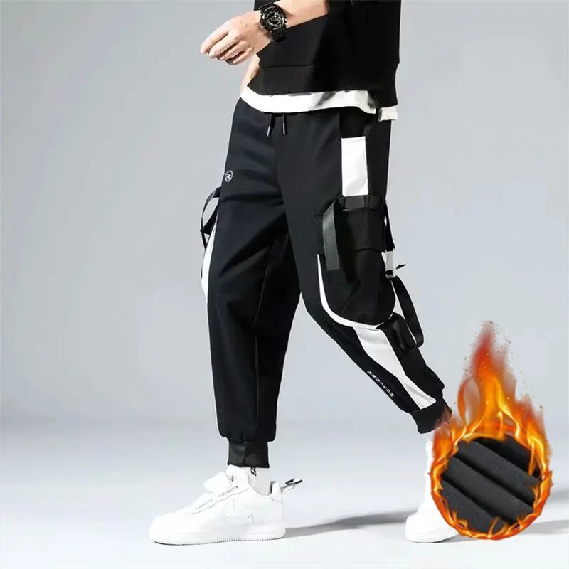 Winter warm pants with four layers of thickened fleece wool pants  women's and men's cashmere pants  good-looking fleece cotton