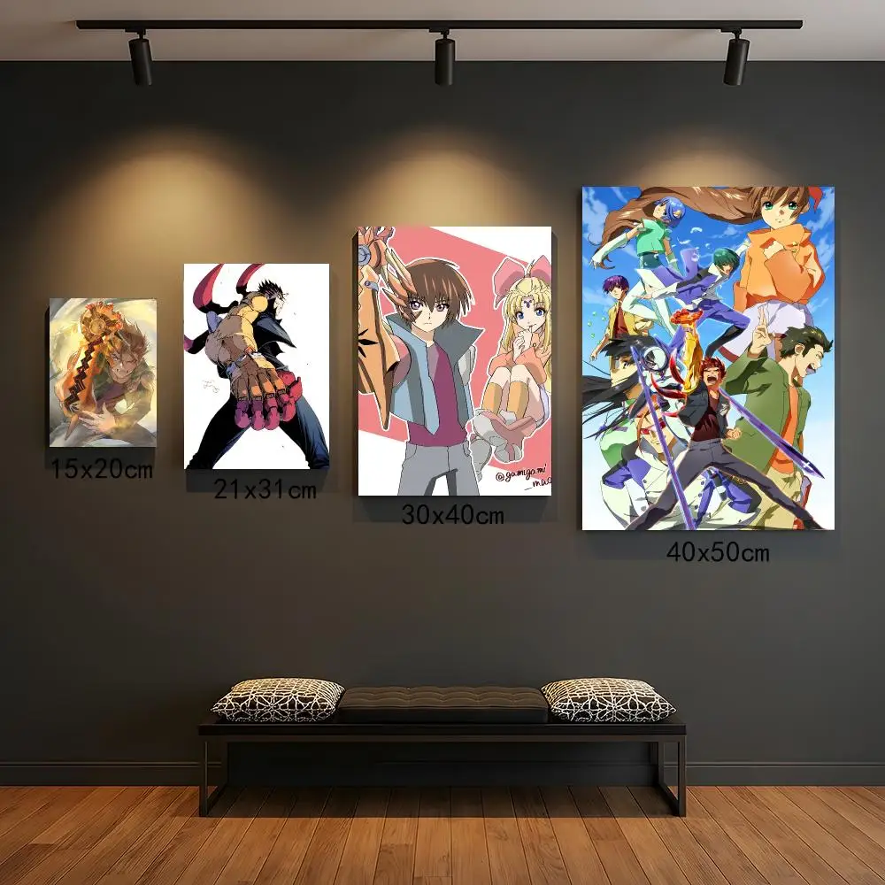 anime S-s-CRY-ed-D Painting Calligraphy Elegant Botanical Decor for Living Room Modern Interior Design