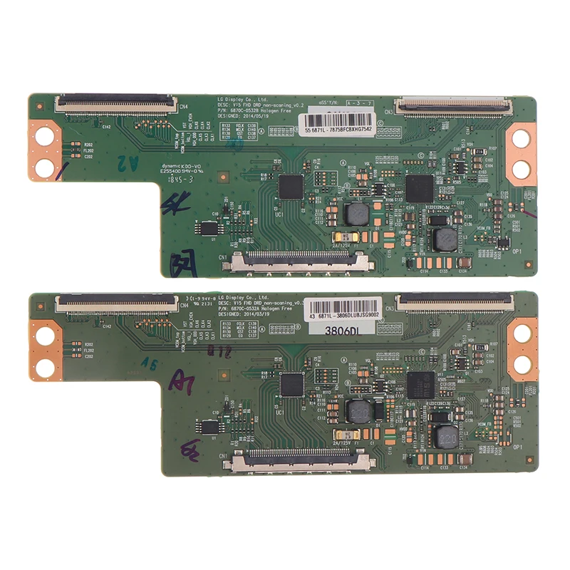1Pcs Technical Logic Board T-con Board Transformation For LG43/49/55inch V15 FHD DRD 6870C-0532A 6870C-0532B 6870C-0532C
